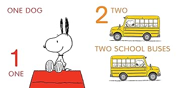 Amazon.com: Snoopy's Book of Numbers: 9781449472238: Schulz